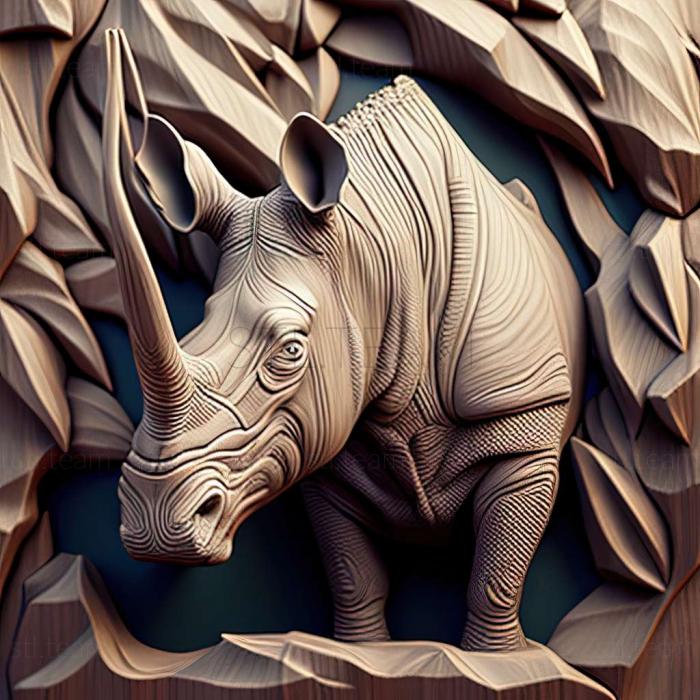 3D модель Piauhytherium capivarae (STL)